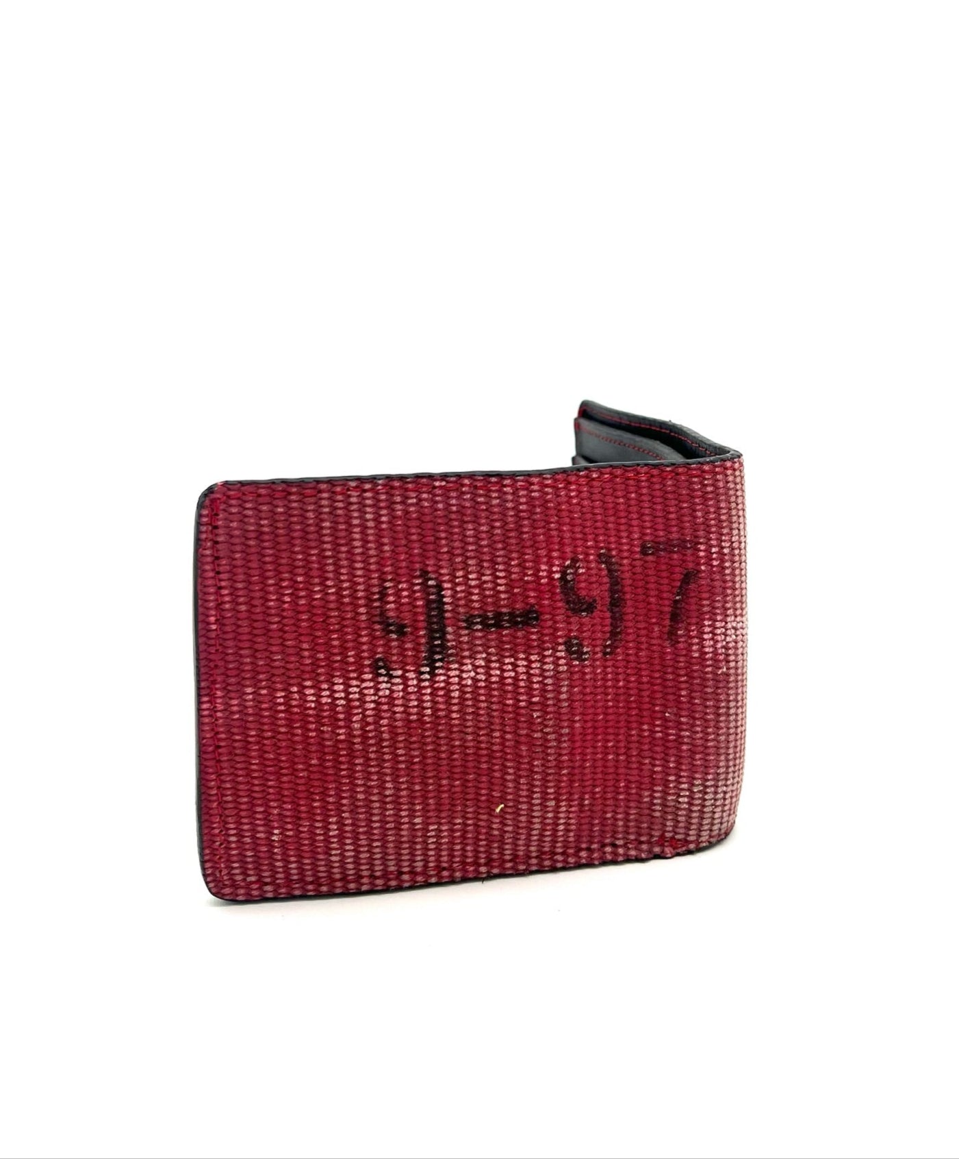WITH WRITING Fire Hose Wallet