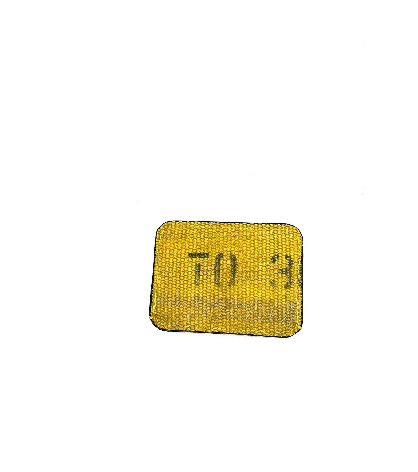WITH WRITING Fire Hose Card Case