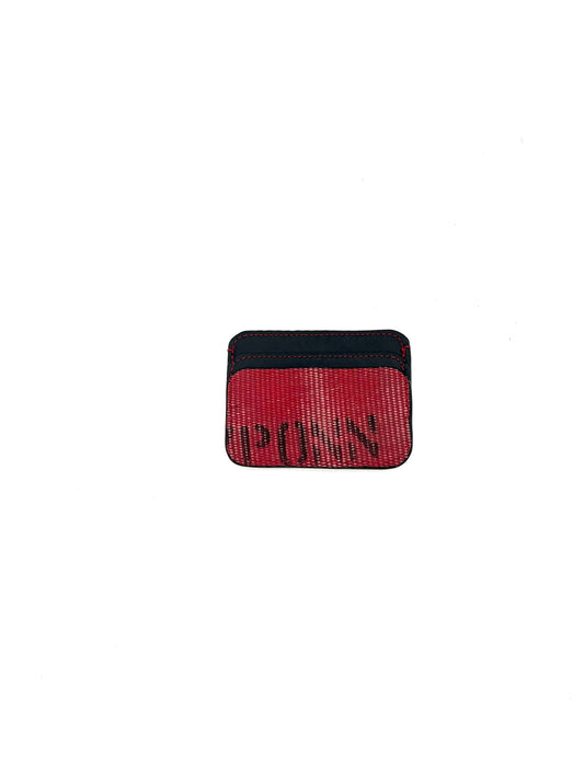 WITH WRITING Fire Hose Card Case